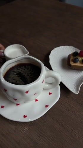 Coffee and bubbles on a quiet Saint Petersburg morning
