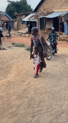 Traditional and modern dress observed in Jos village setting