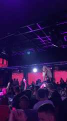Live performance on stage at a Nesebar nightclub
