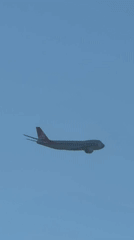 Cargolux 747-8F cruising through clear Luxembourg skies
