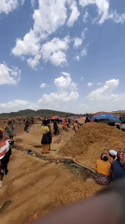 Mining activity documented at excavation site in Vom, Nigeria