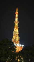 Night out in Da Lat: towers, a bookstore, and souvenirs