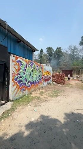 Film crew shoots scenes in New Delhi neighborhood