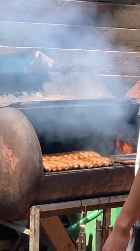 Morning barbecue documented in Raanana, Israel