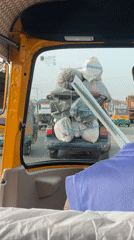 Morning street life captured in Jos, Nigeria