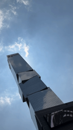 BBVA Tower observed from multiple angles in Mexico