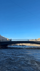 Saint Petersburg boat tour and metro scenes documented May 1