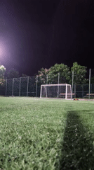 Night soccer played in rain on Burgas artificial field