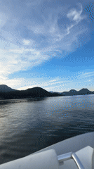 Early morning boat ride captured in West Howe Sound
