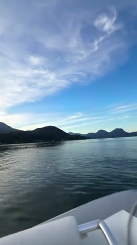 Early morning boat ride captured in West Howe Sound