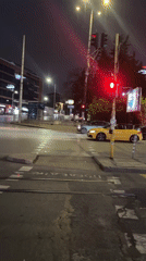 Evening street activity documented across Sofia Bulgaria