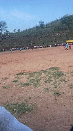 Local soccer match draws crowd in Lokoja, Nigeria