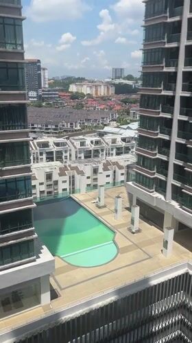 Early morning observations from Kuala Lumpur apartment complex