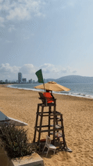 Early morning documentation of coastal Quy Nhon city scenes