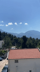 Social media activity documented in coastal Montenegro morning