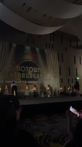 Kindergarten graduation night at KidCastle, Nha Trang
