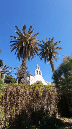 Everyday life unfolds across Budva's waterfront and old town