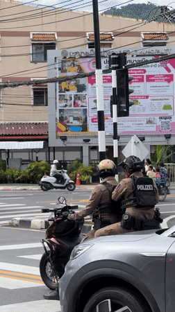 Early morning street life documented across Patong, Thailand