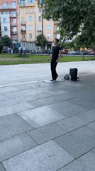 Afternoon in Sofia: street performance, ice cream, and city life