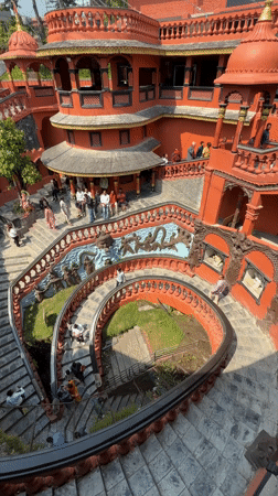 Early morning temple visits documented across Pokhara religious sites