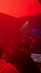 Nightclub performance captured by witnesses in Moscow early Thursday