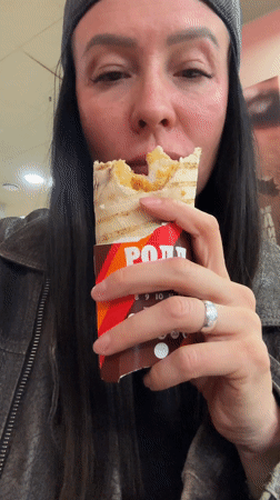 Morning scenes captured in Izhevsk: food, scooter, restaurant visit