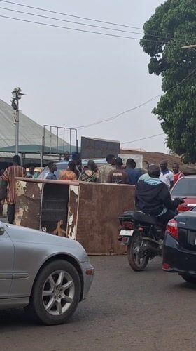 Street life documented in Sabon Tasha Nigeria neighborhood