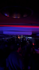 Late night dancing captured at London nightclub