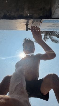 Early morning swimming session recorded in Đà Nẵng pool