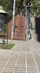 Film crew shoots scooter scenes on Barcelona streets