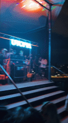 Late-night DJ set at UTOPIA venue in Montreal