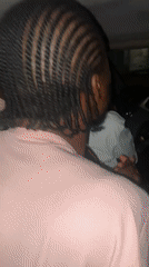 Four people travel together in car in Jos, Nigeria