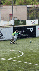 Soccer match played in Lovech, Bulgaria stadium