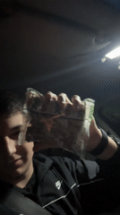Young man with herbs, taxi documented in Zlatograd