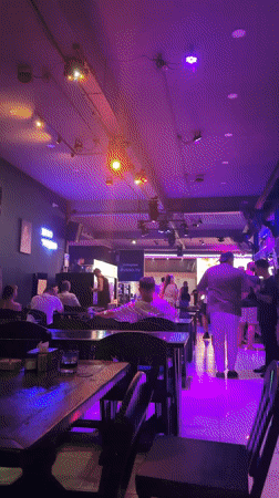 Nightclub activity documented in Pattaya City evening hours