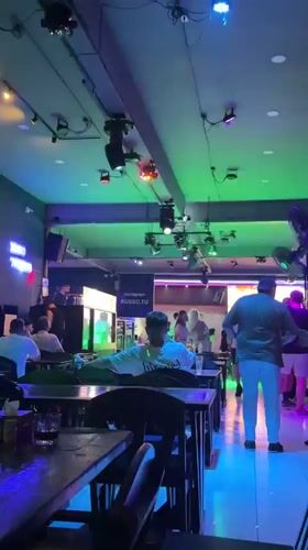 Nightclub activity documented in Pattaya City evening hours