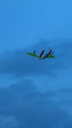 Beach gymnastics, kite flying captured in Nha Trang morning