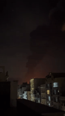 Large fire breaks out in Tehran residential area