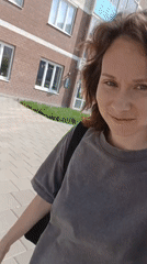 Afternoon stroll and scooter ride on a Yekaterinburg walkway