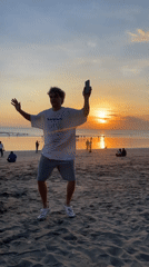 Tourists enjoy sunset, shopping, surfing in Kuta Indonesia