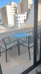 Quiet afternoon moments captured from Larnaca apartment balcony