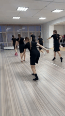 Young dancers practice routine in Votkinsk studio
