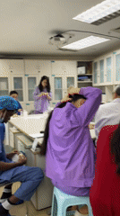 Medical staff gather around table in Yuzhong District