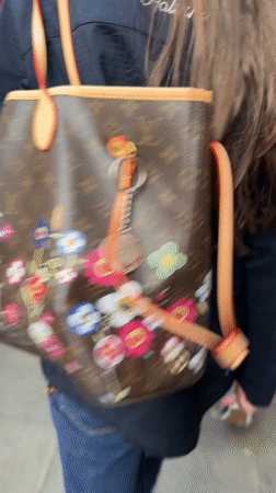 Designer bag spotted during evening walk in central London