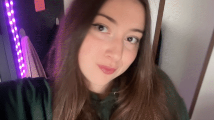 Indoor selfie session with window view in Enschede