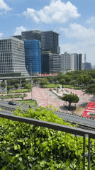Bangkok skyline captured in early morning video footage