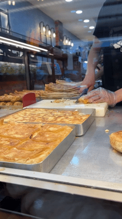 Morning pastry service observed in Istanbul's Beşiktaş district