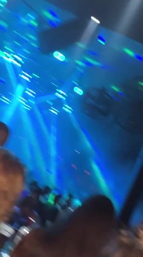 Packed nightclub in Varna pulses under blue and green lights