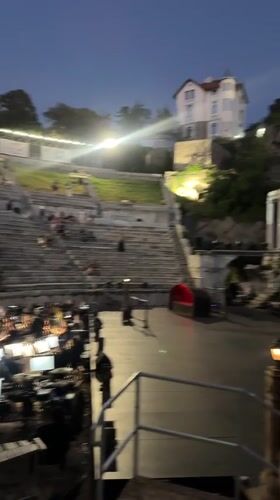 Sweeney Todd performs at Plovdiv's ancient Roman theatre
