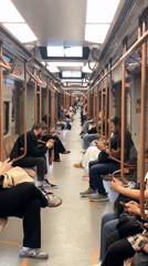 Afternoon ride through the Moscow Metro, with food stops